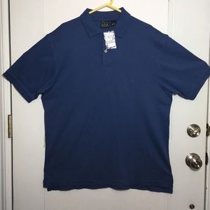 Jos. A. Bank SZ L 100% Cotton Golf Shirt NWT